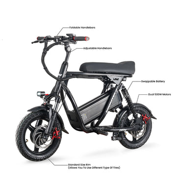 EMOVE Roadrunner V3 - World's First Electric Scooter Bike Hybrid
